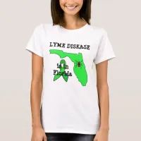 Lyme Disease in Florida Tick Awareness Shirt