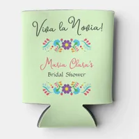 Viva la Novia Mexican Despedida Bash Bridal Shower Can Cooler