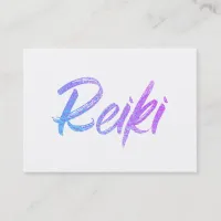 *~*  Reiki Energy Healer Practitioner or Master Business Card