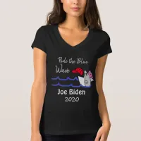 Ride the Blue Wave Democrat Vote Joe Biden 2020 T-Shirt