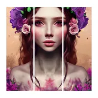 Beautiful Enchantress Fantasy AI Art  