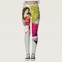 Angel of Peace and Harmony Leggings