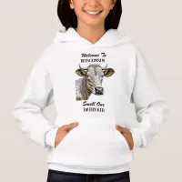 Welcome to Wisconsin, Smell our Dairy Air Hoodie