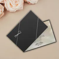 Elegant Mother-of-Pearl Peach Wedding   Guest Book