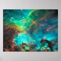 Star Cluster NGC 2074 in Cosmic Cloud Value Poster