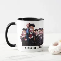 Graduate Class of 20XX Porcelain Figurines Photo Mug