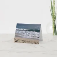 Beach Photography Blank Note Card