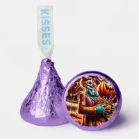 Scary Clown with Jack O' Lantern Halloween Hershey®'s Kisses®