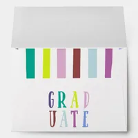 Chic Colorways Graduation Envelope