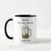 August 6th is National Root Beer Float Day Mug