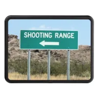 Turn Left to Shooting Range Hitch Cover