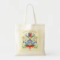 Lovebirds and Blossoms  Tote Bag