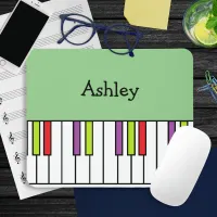 Piano Keys Music Colorful Keyboard Personalized Mouse Pad