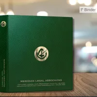 Elegant Legal Documents Binder