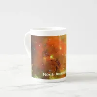North America Nebula Bone China Mug