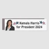 Kamala Harris for President 2024 Car Magnet