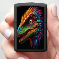 Rainbow Raptor's Gaze Zippo Lighter