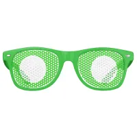 Golf Ball Funny Golfer Retro Sunglasses