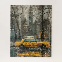 NYC Yellow Cab II Jigsaw Puzzle