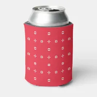 Christmas Holiday Charm Pattern 09 -  Can Cooler