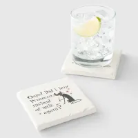 Oops Did I Buy Prosecco Instead of Milk Again Stone Coaster