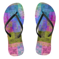 Abstract cubes flip flops