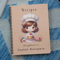 Modern Bakery Chef Notebook