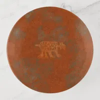 Southwest Bobcat Petroglyph Trinket Tray