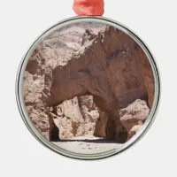 Natural Bridge, Death Valley Metal Ornament