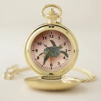 Pocket Watch - Sea Turtle