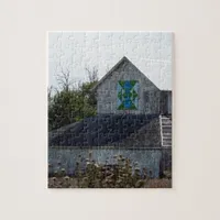 Rural Iowa Barn With A Quilt Jigsaw Puzzle