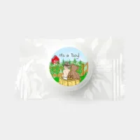 It's a Boy | Baby Shower | Lil Cowboy Teddy Bear  Life Saver&#174; Mints