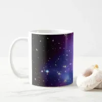 Galaxy Cluster Purple Celestial Full Photo Coffee Mug