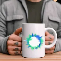 Dynamic Design: Explosive Powder Decorative Mug