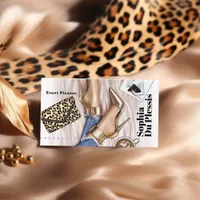 Glam Chic Fashion Business Card