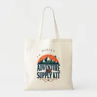 Custom Name Adventure Supply Kit - Fun Tote Bag