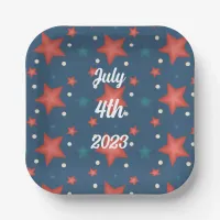 4th of July Party Decorations Paper Plates