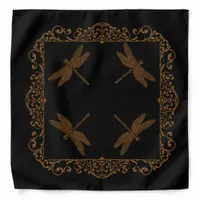 Magical Fairy Tale Fantasy Steampunk Dragonfly Bandana