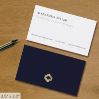 Simple Elegant Luxury  Business Card