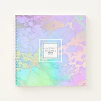 Pastel Rainbow Islands Abstract ID798 Notebook