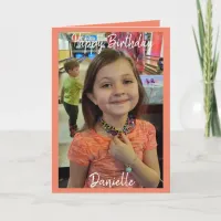 Happy Birthday Photo Card