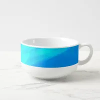 Abstract Art Brushstrokes Soup Mug