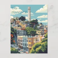 San Francisco California Postcard