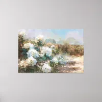 *~*  TV2  Art Beach Hydrangea Canvas Print