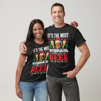 It's The Most Wonderful Time For A Beer Christmas T-Shirt