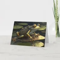 Steampunk Frog | Gothic Art Card