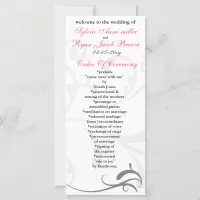 Simple Black and White Wedding Invitations