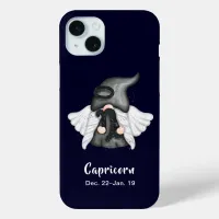 Gnome Capricorn Astrology Sign Angel iPhone 15 Plus Case