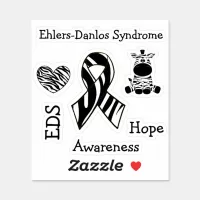 Ehlers-Danlos Syndrome EDS Awareness Hope Sticker