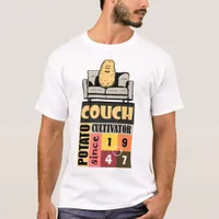 Couch Potato Cultivator Since [Birth Year] T-Shirt